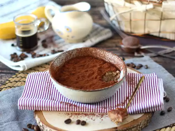Rezept Overnight oats geschmack tiramisu, das perfekte frühstück mit kaffee und kakao!