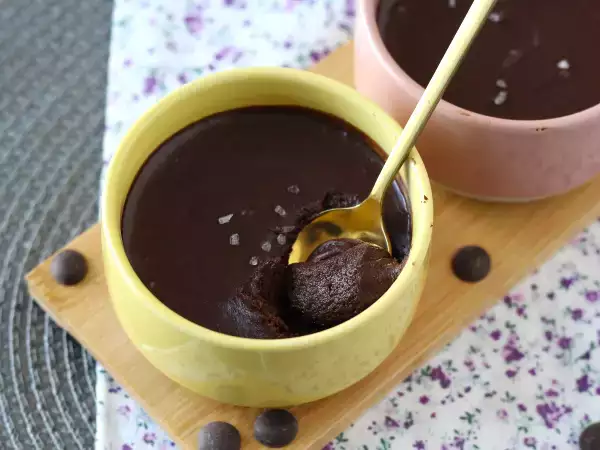 Rezept Die perfekte mousse au chocolat, ultra gourmandig mit einem hauch von salz