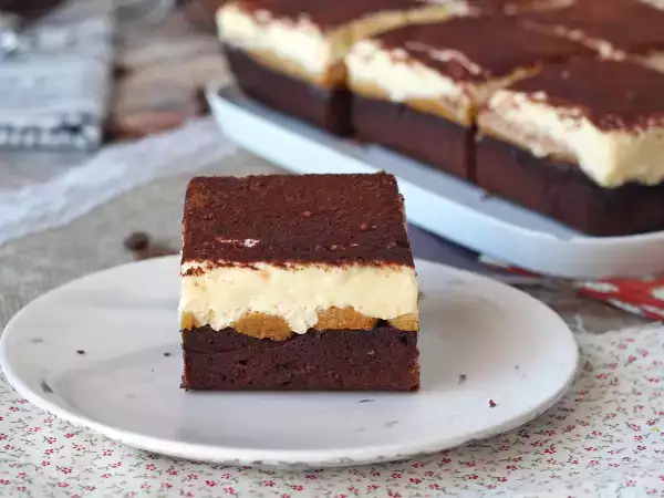 Rezept Wenn sie brownies und tiramisu lieben, haben wir den perfekten kuchen für sie!