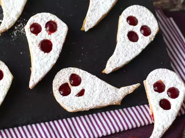 Rezept Geisterkekse: das einfachste und lustigste halloween-rezept für kinder