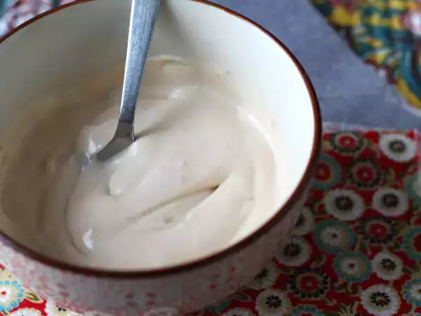 Rezept Cremige und schmackhafte sauce für crousty chicken