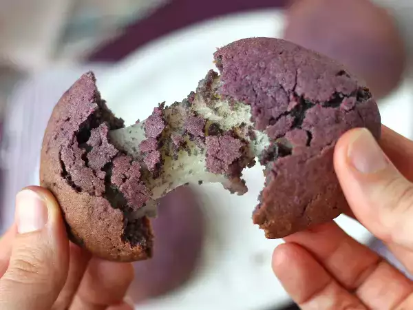 Rezept Mochi cookies mit ube