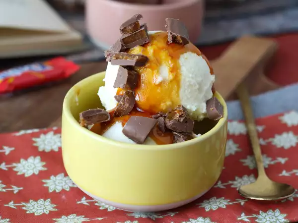 Rezept Hausgemachter mcflurry mit karamell-daim und dem ninja creami