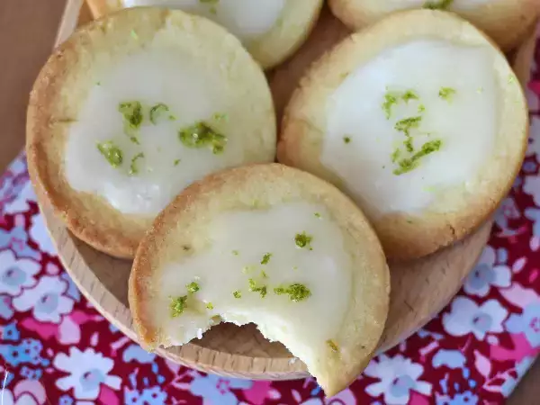 Rezept Limettenkekse mit zuckerguss : einfaches und knuspriges rezept