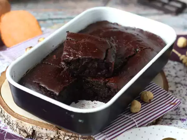 Rezept Saftiger süßkartoffel-brownie ohne butter und öl
