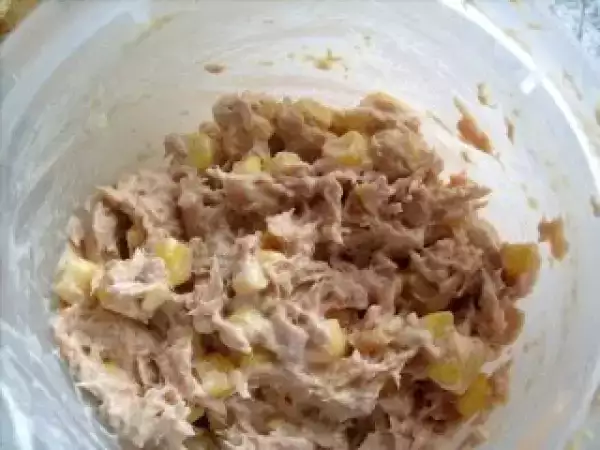 Rezept Sandwich filler - tuna + sweetcorn