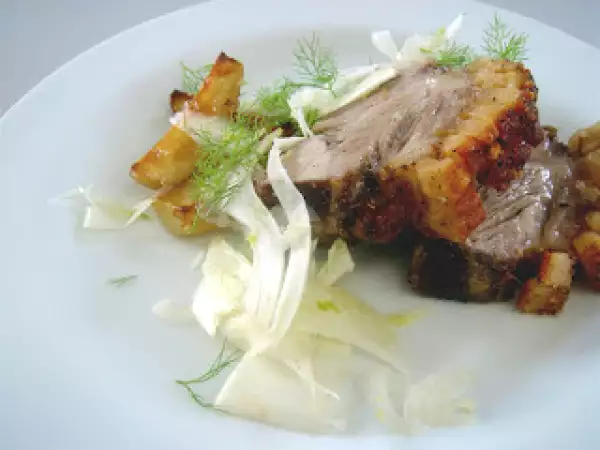 Rezept Fenchel-schweinsbraten