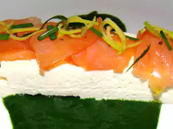 Rezept Sauerrahmmousse mit räucherlachs