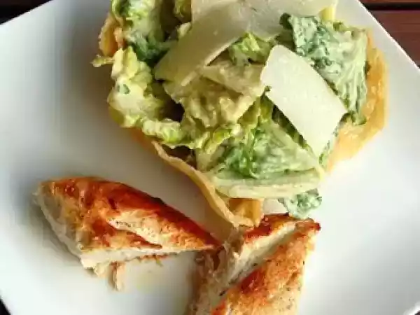 Rezept Chicken caesar salad