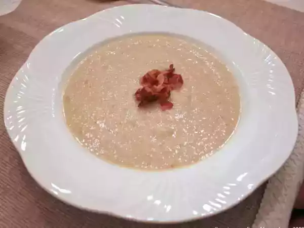 Rezept Suppe aus geröstetem blumenkohl