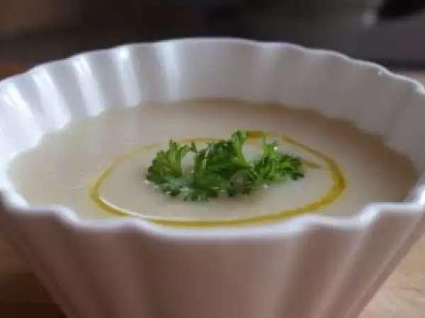 Rezept Sellerie-bohnen-birnen-süppchen