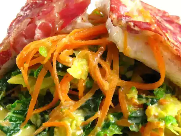 Rezept Rotbarsch mit coppa savoy