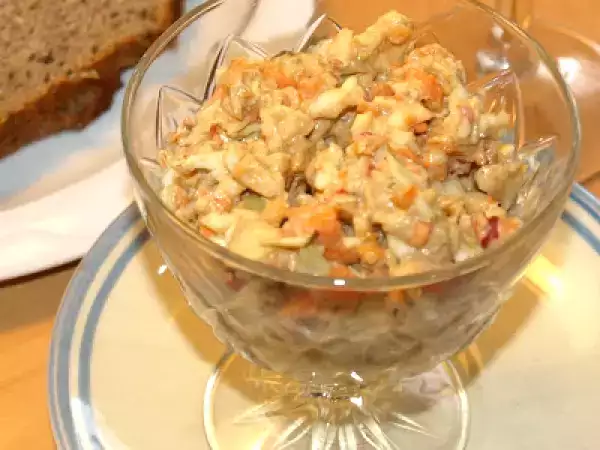 Rezept Rohkostsalat mit dressing