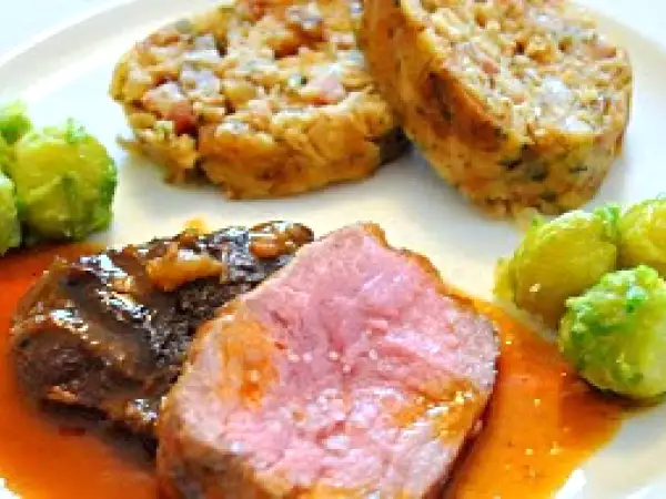 Rezept Ein weiterer beweis einer nord-/süddeutschen freundschaft: zweierlei vom kalb
