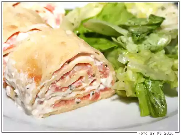 Rezept Lachs-pfannkuchen vom blech