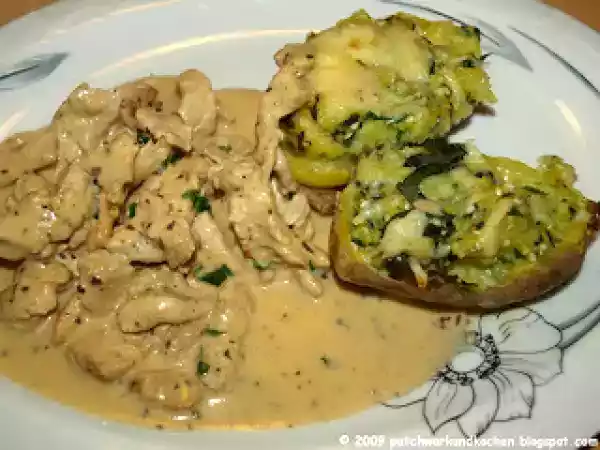 Rezept Bärlauchkartoffeln mit putengeschnetzeltem