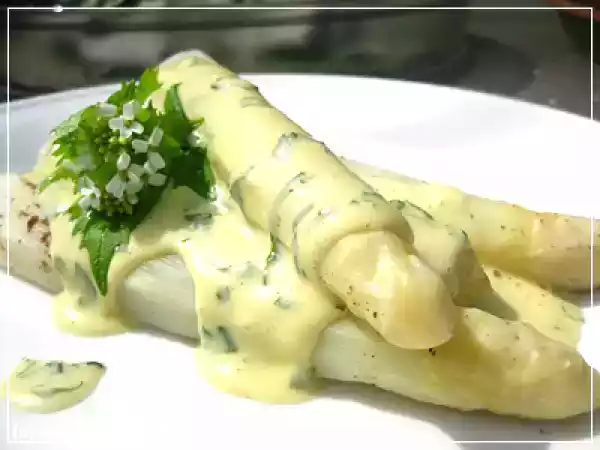 Rezept Bärentatzensauce zum spargel