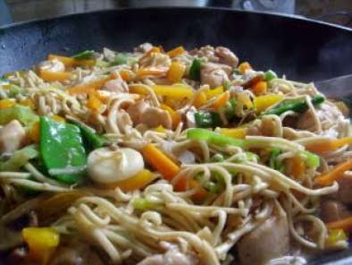 Rezept Chicken chow mein