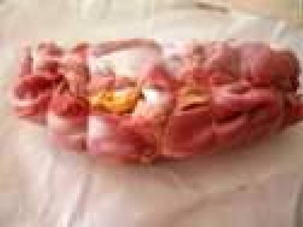 Gefuellter Poularden Rollbraten - Zubereitung Schritt 5