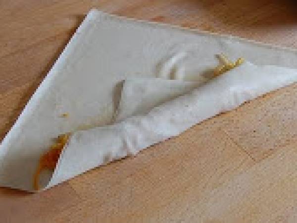 Frühlingsrollen - Zubereitung Schritt 4