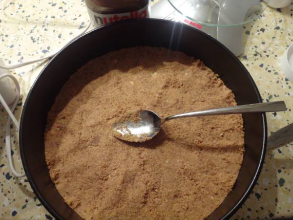 Nutella cheese cake - Zubereitung Schritt 1