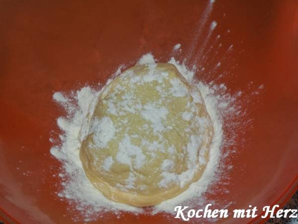 Mohnstriezel - Zubereitung Schritt 3