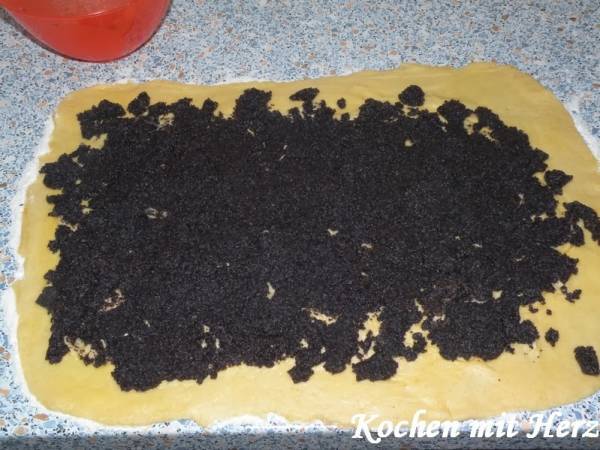 Mohnstriezel - Zubereitung Schritt 6