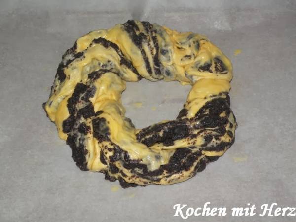 Mohnstriezel - Zubereitung Schritt 8