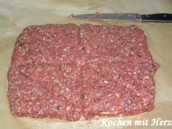 Tramezzini di carne - Zubereitung Schritt 5