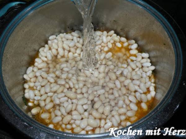 Bohnensuppe - Zubereitung Schritt 5