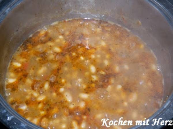 Bohnensuppe - Zubereitung Schritt 7