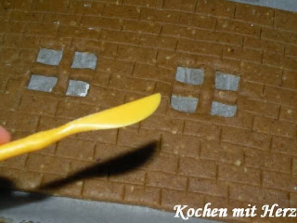 Lebkuchenhaus - Zubereitung Schritt 2