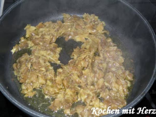 Gnocchi di melanzane con pomodorini - Zubereitung Schritt 2