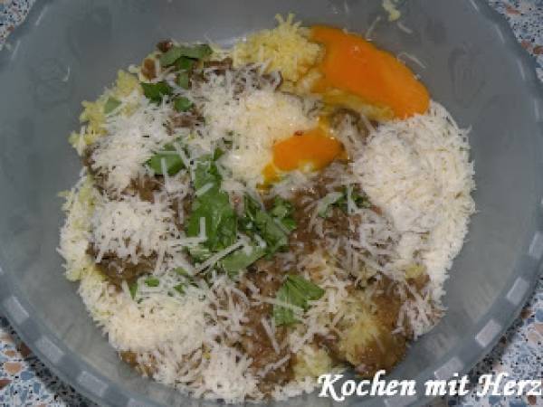 Gnocchi di melanzane con pomodorini - Zubereitung Schritt 5