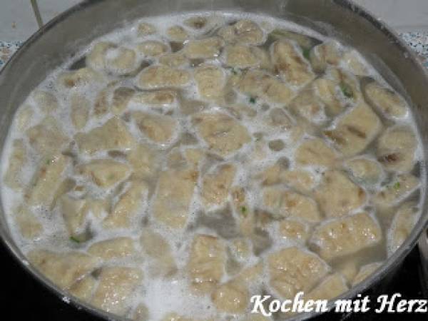 Gnocchi di melanzane con pomodorini - Zubereitung Schritt 7