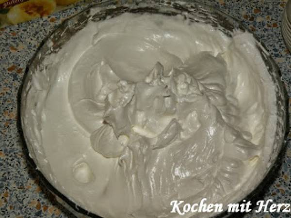 Pavlova - Zubereitung Schritt 3
