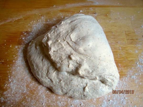 KNEIFEN STATT KNETEN - EINKORN-HASELNUSS-BROT À LA FORKISH - Zubereitung Schritt 6