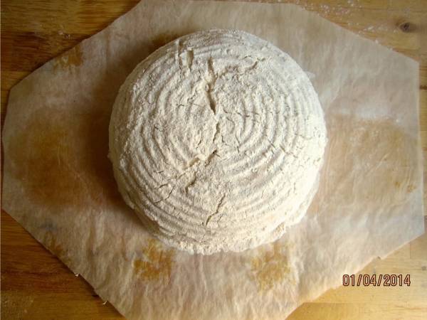 KNEIFEN STATT KNETEN - EINKORN-HASELNUSS-BROT À LA FORKISH - Zubereitung Schritt 8