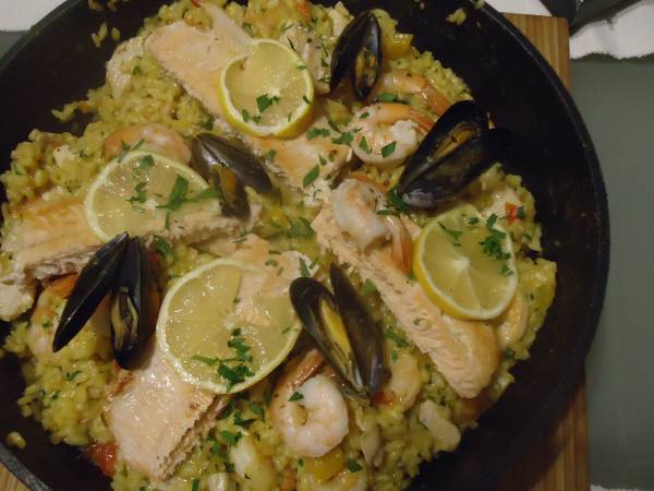 Paella a la Alex - Zubereitung Schritt 1