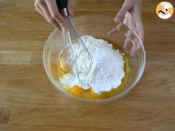 Express-Joghurt-Kuchen (10 Minuten Backzeit in der Mikrowelle) - Zubereitung Schritt 1