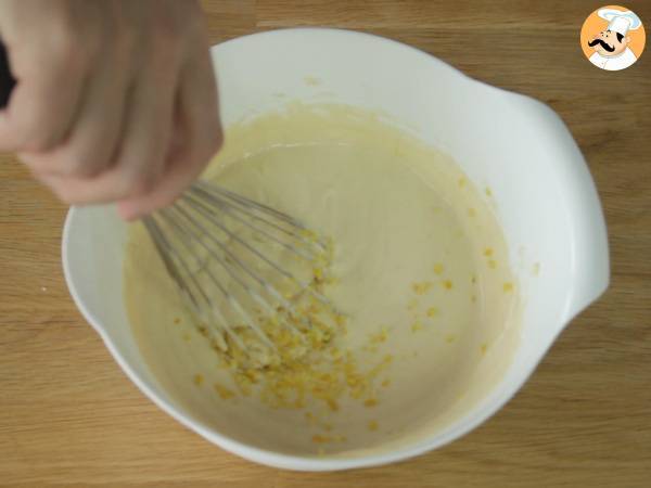 Einfacher Käsekuchen aus 4 Zutaten - Zubereitung Schritt 3