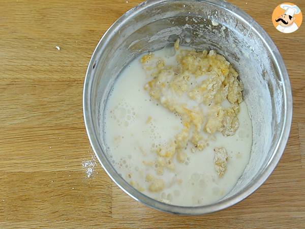 Einfacher Apfelkuchen - Zubereitung Schritt 2