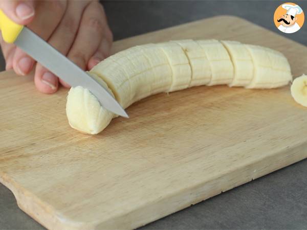 Bananen-Vanille-Milchshake - Zubereitung Schritt 1