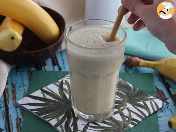Bananen-Vanille-Milchshake - Zubereitung Schritt 3