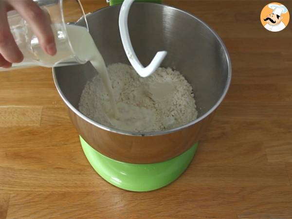 Croissant Rezept, Schritt für Schritt - Zubereitung Schritt 1