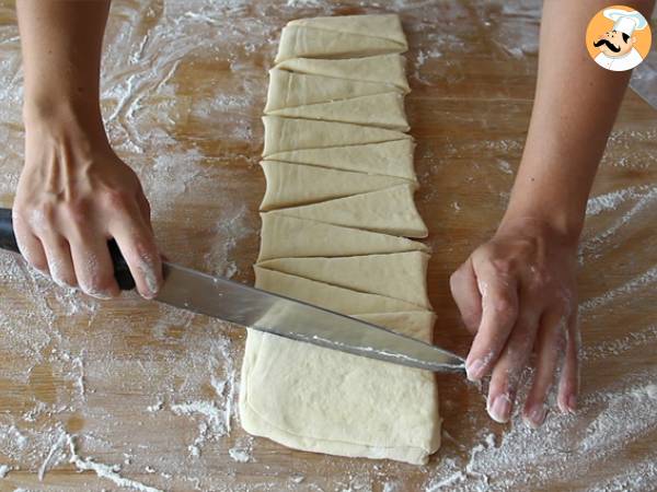 Croissant Rezept, Schritt für Schritt - Zubereitung Schritt 14