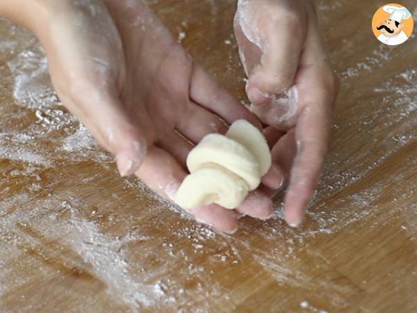 Croissant Rezept, Schritt für Schritt - Zubereitung Schritt 16