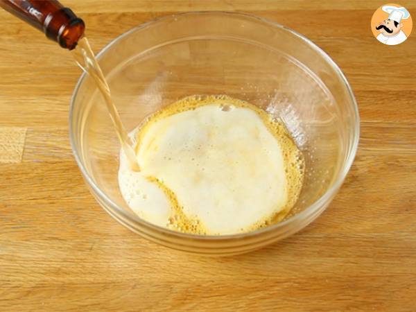 Heller Bierteig für Crêpes - Zubereitung Schritt 1