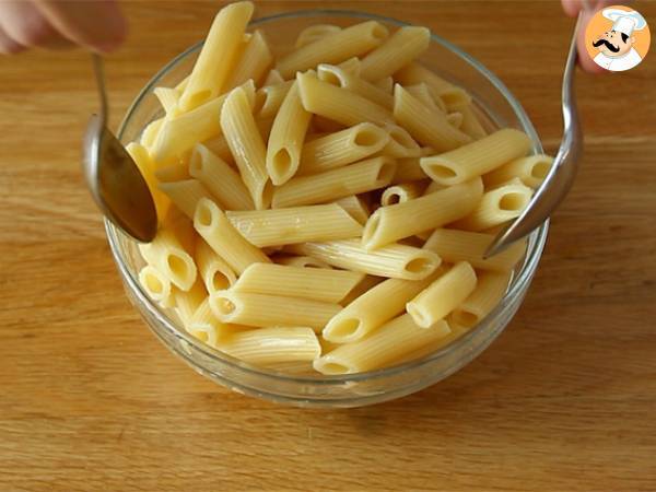 Nudelgratin mit Käse und Schinken - Zubereitung Schritt 1