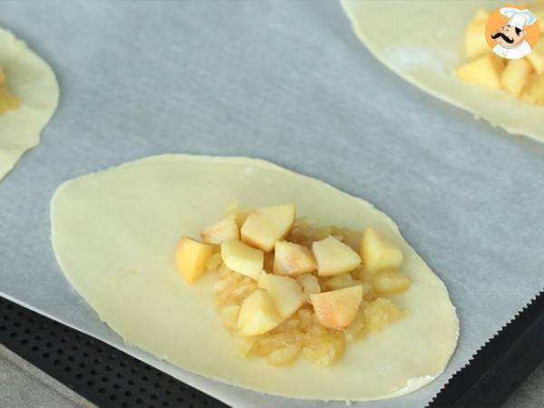 Einzelne Apfeltaschen - Zubereitung Schritt 5